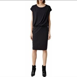 All Saints Zeta Ali Dress Black Small